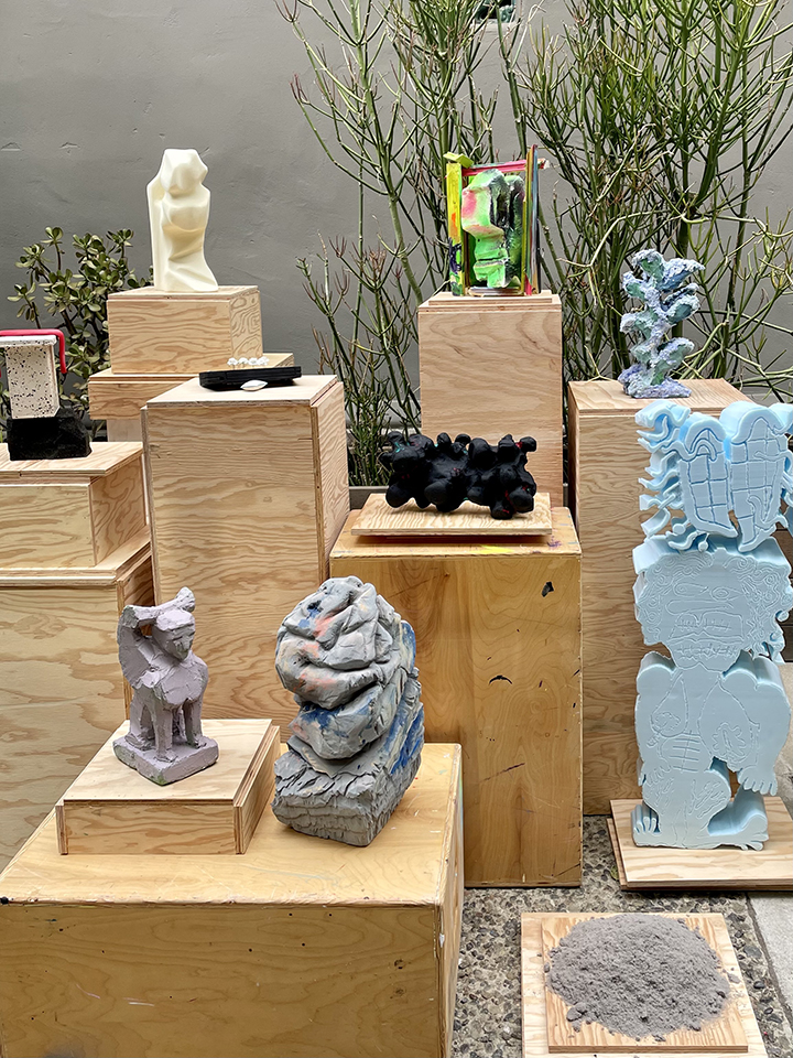 Foam Sculpture Installation